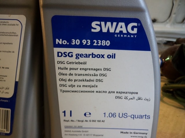 Масло для DSG SWAG Germany